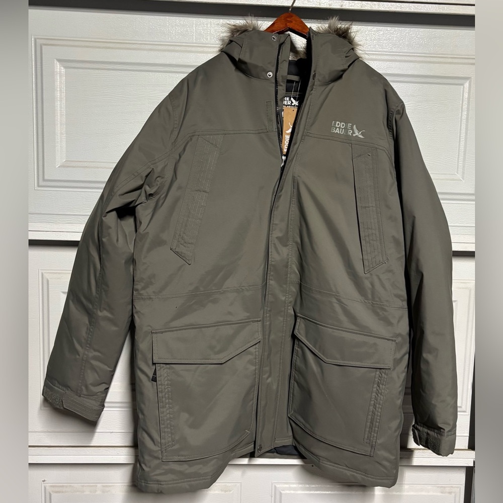 Eddie Bauer (Down 650 )Men's Military Parka